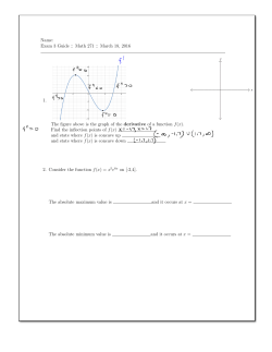 Name: Exam 3 Guide :: Math 271 :: March 18, 2016 1. The figure