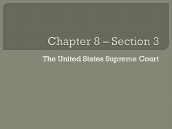 The Supreme Court Justices