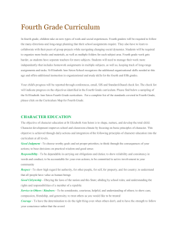 Fourth Grade - Springfield Catholic Schools
