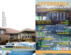 Affordable Home Improvements