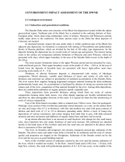 4 ENVIRONMENT IMPACT ASSESSMENT OF THE DWNR