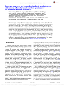 Gas phase structures and charge localization in small aluminum