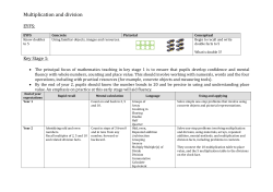 Multiplication and division
