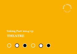 theatre - Arts Council England