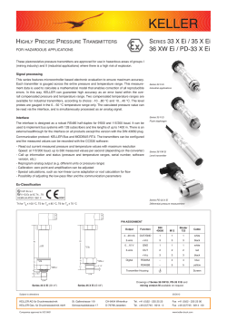 SERIES 33 X Ei / 35 X Ei 36 XW Ei / PD-33 X Ei - keller