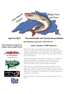 April 1st 2017 One Hundredth and Twenty Second Edition