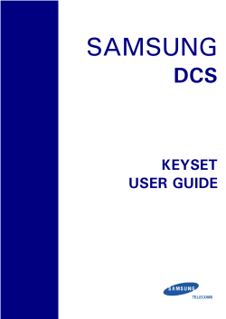 DCS Keyset User Guide