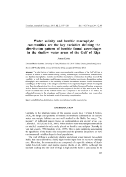 Full article in PDF format - Estonian Academy Publishers