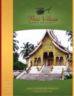 Salads - Thai Village