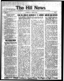 ABBOTT PRIZE pohiest in Opera House To