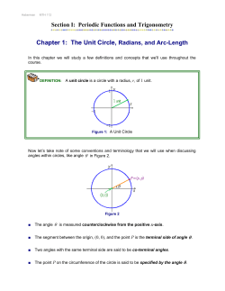 Section I: Chapter 1