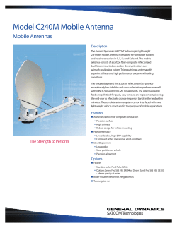 Model C240M Mobile Antenna