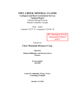 Owl Creek Assessment Report Oct14,2012 copy