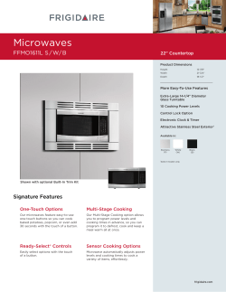 Drop-In Cooktop Microwaves
