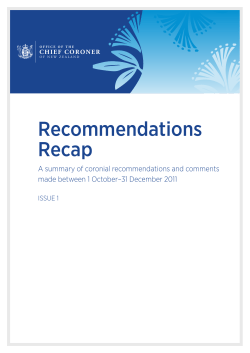 Coronial Services | Coronial Services of New Zealand