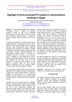 Highlight of Grid-connected PV systems in administrative buildings