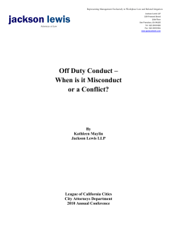 Representing Management Exclusively in Workplace Law