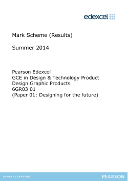 Mark Scheme - Edexcel