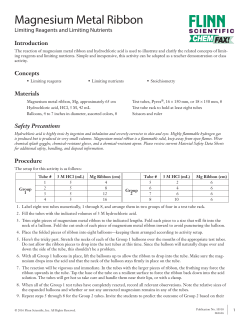 Magnesium Metal Ribbon