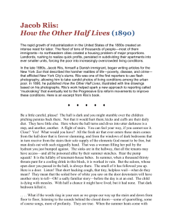 Jacob Riis: How the Other Half Lives (1890) - apush-xl