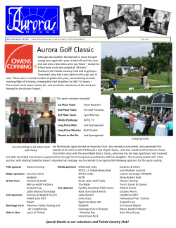 Aurora Golf Classic - Aurora Project Toledo
