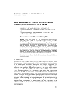 Fulltext PDF - Indian Academy of Sciences