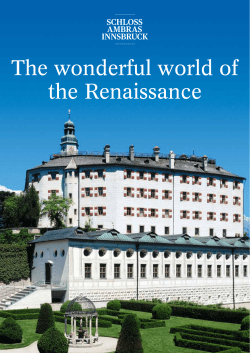 The wonderful world of the Renaissance