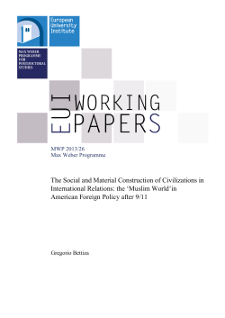 MWP WP Template 2013 - Cadmus, EUI Research Repository