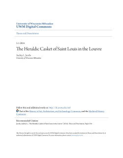 The Heraldic Casket of Saint Louis in the Louvre
