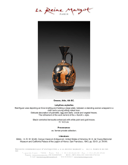 Greece, Attic, 4th BC. Lekythos aryballos Red