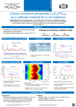 Change of chromium oxidation state