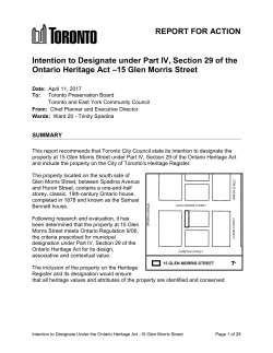 15 Glen Morris Street