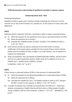 91392 Demonstrate understanding of equilibrium principles in