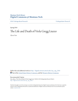 The Life and Death of Viola Gregg Liuzzo
