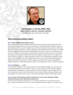 Christopher A. Perrin, MDiv, PhD