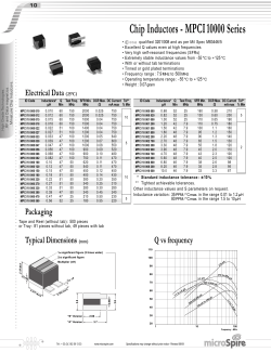 MSCI10001800TS10 - MICROSPIRE S.A.