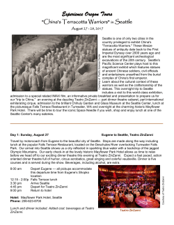 Experience Oregon Tours