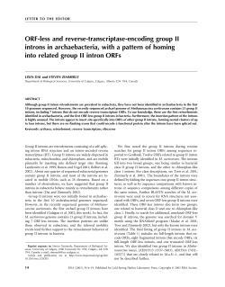 ORF-less and reverse-transcriptase