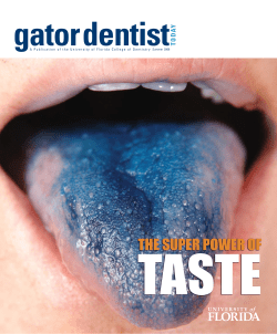 TODA Y - University of Florida College of Dentistry