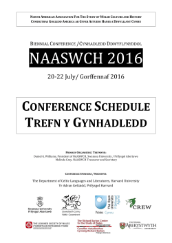 naaswch 2016 - Swansea University