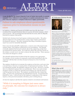 Failure to ask employee about questionable expenses prior