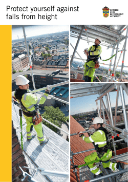 Protect yourself against falls from height (ADI 703