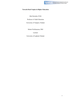 Towards Real Utopias in Higher Education.postprint