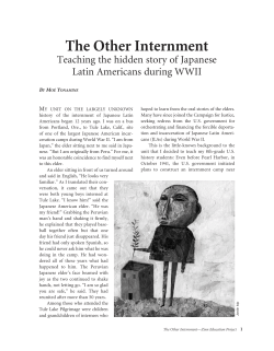 The Other Internment - Zinn Education Project