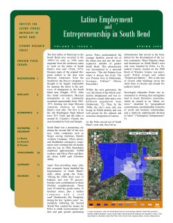Latino Employment Entrepreneurship in South Bend