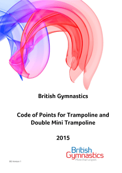 code-of-points-2015 - British Gymnastics