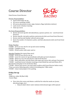 Course Director