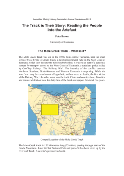 Brown paper - Australian Mining History Association