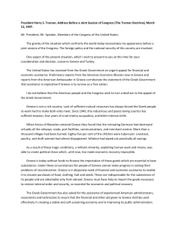 President Harry S. Truman, Address Before a Joint Session of
