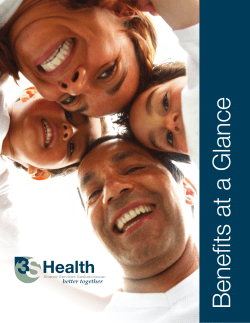 Benefits at a Glance